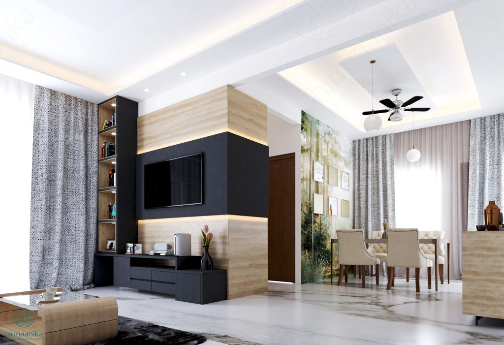 Living and dining design ideas by interior designers bangalore