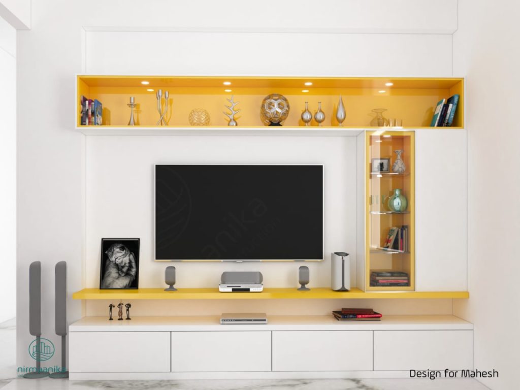 Tv unit design ideas by interior designers whitefield